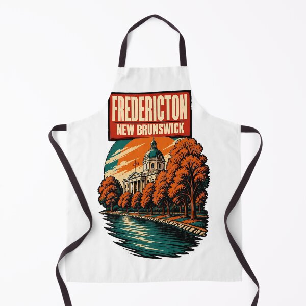 Item preview, Fredericton, New Brunswick Canada Vintage Travel Tourism Souvenir designed and sold by TravelersGems.