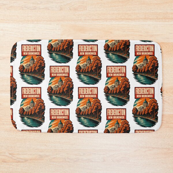 Item preview, Fredericton, New Brunswick Canada Vintage Travel Tourism Souvenir designed and sold by TravelersGems.