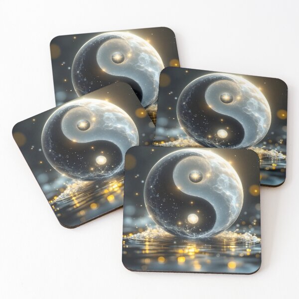 Item preview, Find Your Balance In Every Moment - Modern Yin-and-Yang Design designed and sold by MarionsArt.