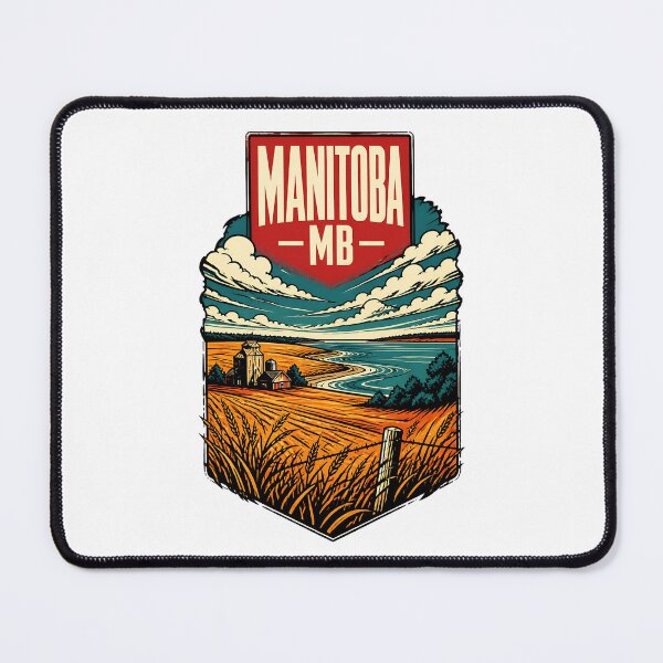 Item preview, Manitoba Canada Vintage Travel Tourism Souvenir designed and sold by TravelersGems.