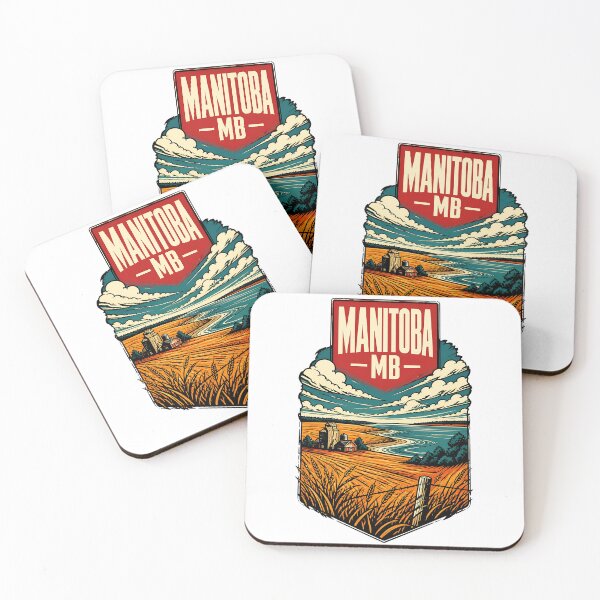 Item preview, Manitoba Canada Vintage Travel Tourism Souvenir designed and sold by TravelersGems.