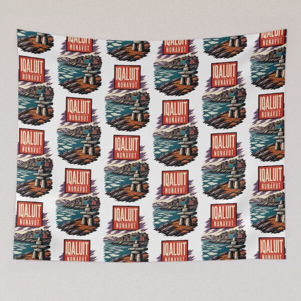 Item preview, Iqaluit, Nunavut Canada Vintage Travel Tourism Souvenir designed and sold by TravelersGems.