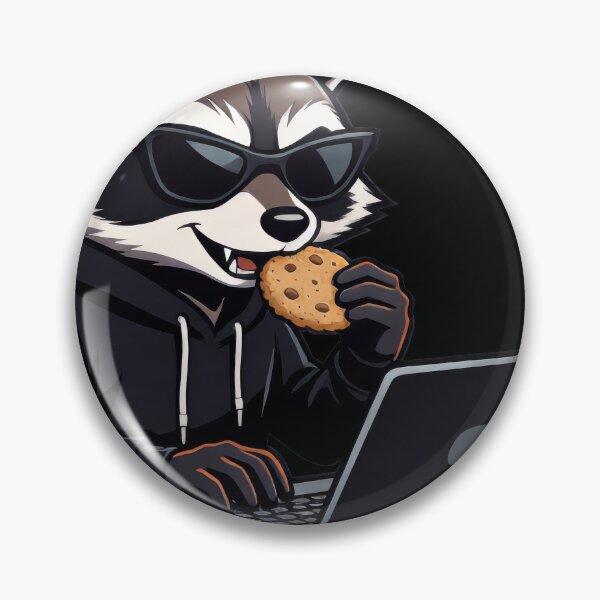 Item preview, Nerdy Raccoon Coder, Obsessed with Clean Code designed and sold by NerdApproach.