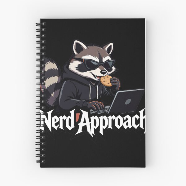 Item preview, Nerdy Raccoon Coder, Obsessed with Clean Code designed and sold by NerdApproach.