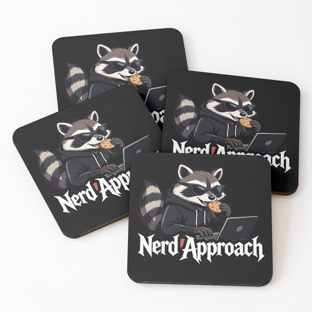 Item preview, Coasters (Set of 4) designed and sold by nerdapproach.