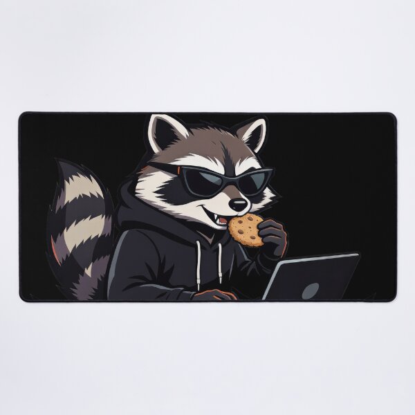 Item preview, Nerdy Raccoon Coder, Obsessed with Clean Code designed and sold by NerdApproach.