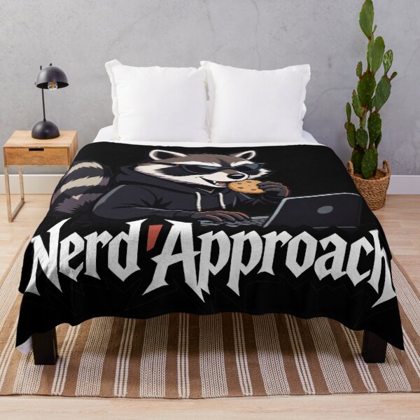 Item preview, Nerdy Raccoon Coder, Obsessed with Clean Code designed and sold by NerdApproach.