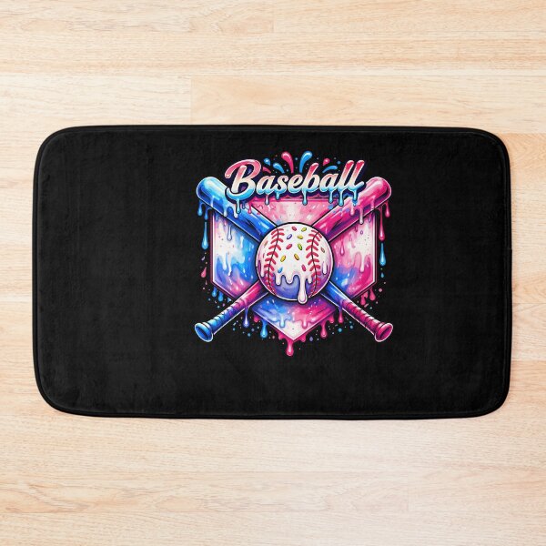 Item preview, Baseball Script Drip Art Rainbow Design designed and sold by ayion.