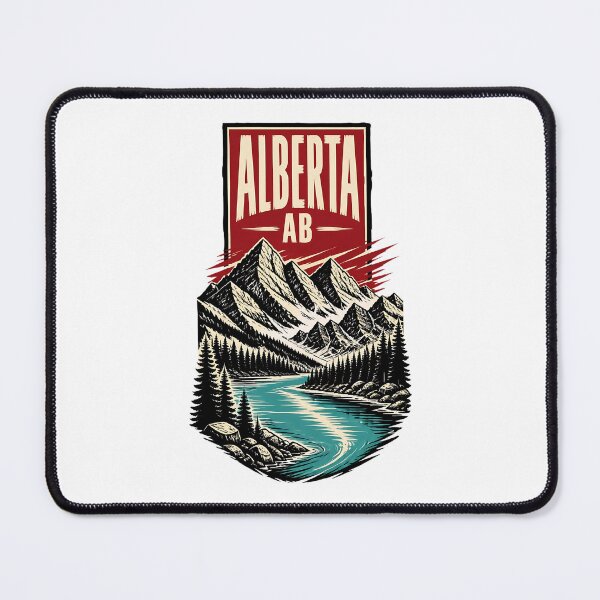 Item preview, Alberta Canada Vintage Travel Tourism Souvenir designed and sold by TravelersGems.