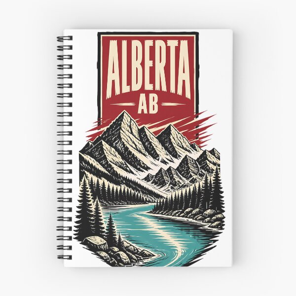 Artikelvorschau, Vintage-Reisesouvenir aus Alberta, Kanada entworfen und verkauft von TravelersGems.