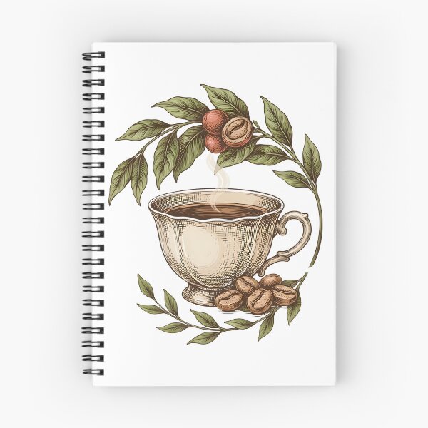 Item preview, National Coffee Day Botanical Coffee Design designed and sold by WonderMugStudio.