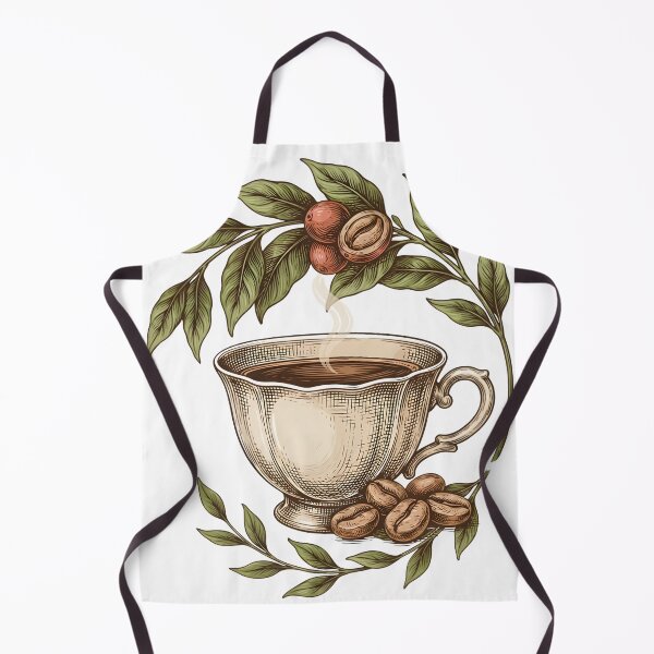 Item preview, National Coffee Day Botanical Coffee Design designed and sold by WonderMugStudio.
