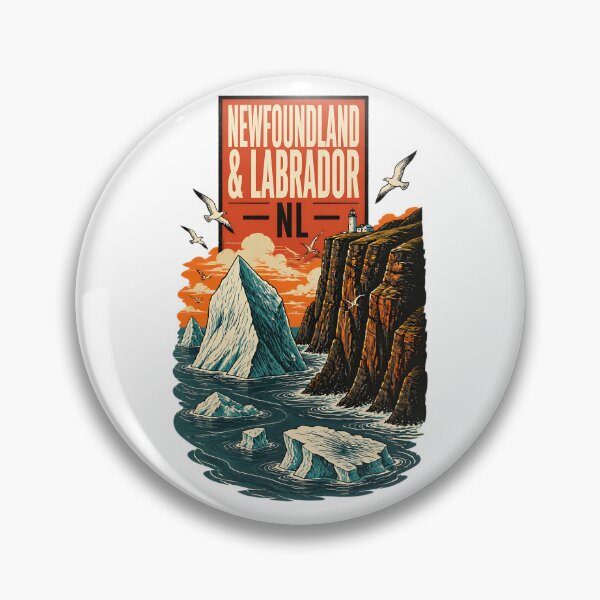 Item preview, Newfoundland and Labrador Canada Vintage Travel Tourism Souvenir designed and sold by TravelersGems.