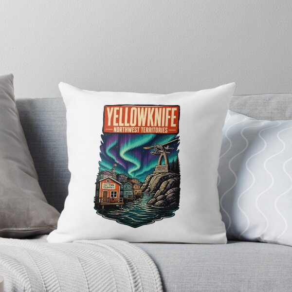 Item preview, Yellowknife, Northwest Territories Canada Vintage Travel Tourism Souvenir designed and sold by TravelersGems.