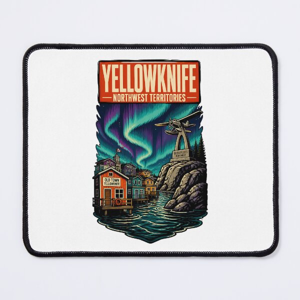 Item preview, Yellowknife, Northwest Territories Canada Vintage Travel Tourism Souvenir designed and sold by TravelersGems.