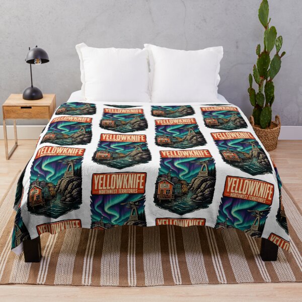 Item preview, Yellowknife, Northwest Territories Canada Vintage Travel Tourism Souvenir designed and sold by TravelersGems.