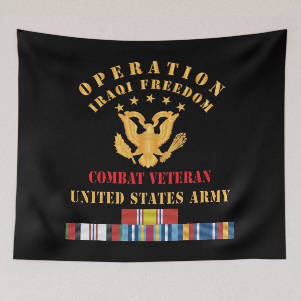 Item preview, Army - IRAQI FREEDOM Veteran - Combat Veteran designed and sold by Military Insignia Products.