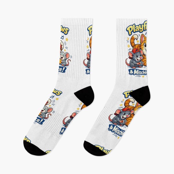 Item preview, Playful Cat Rat Mouse Trio – Funny Animal Friendship Quote Design designed and sold by EdgeSphere.
