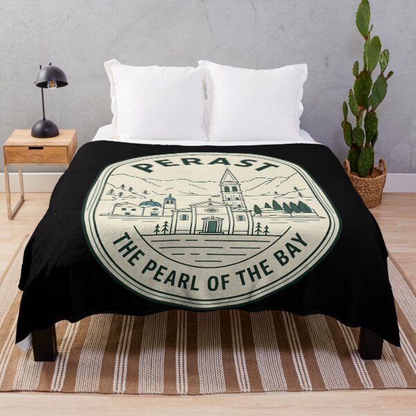 Item preview, Perast Montenegro Pearl Bay Vintage Travel Emblem designed and sold by k3rstman1.