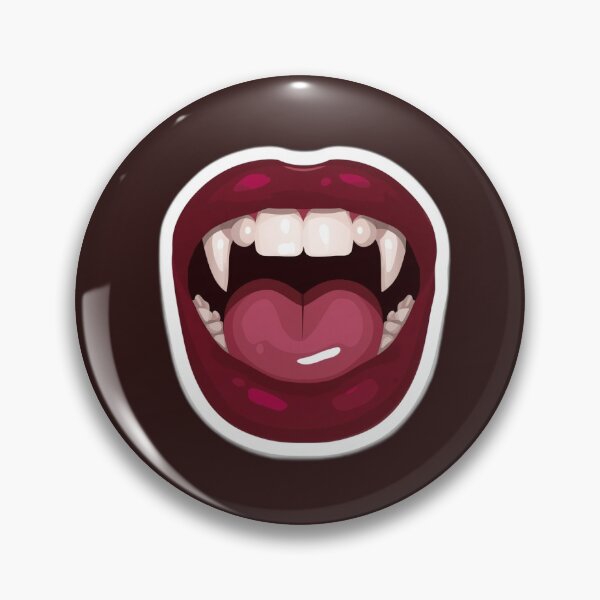 Item preview, Vampire Lips – Gothic Fang Art designed and sold by CuntCore.