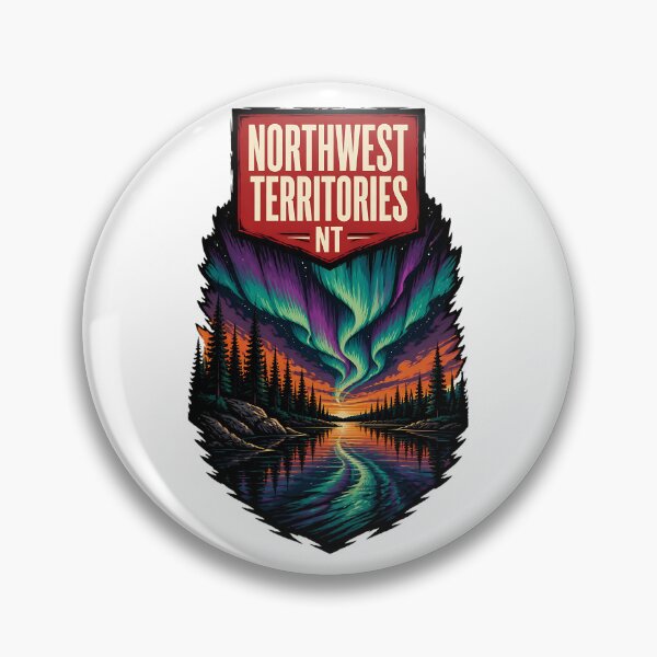 Item preview, Northwest Territories Canada Vintage Travel Tourism Souvenir designed and sold by TravelersGems.