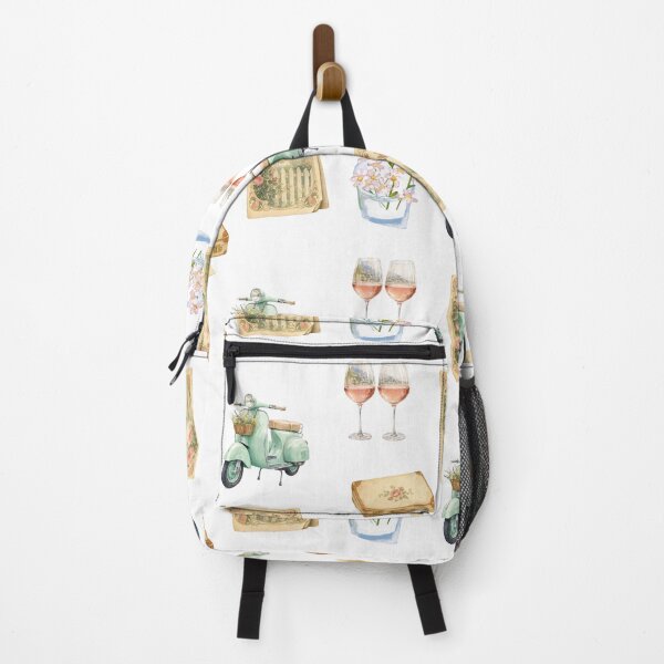 Item preview, Vintage Watercolor Travel Aesthetic Sticker Pack designed and sold by DreamyBrushArt.