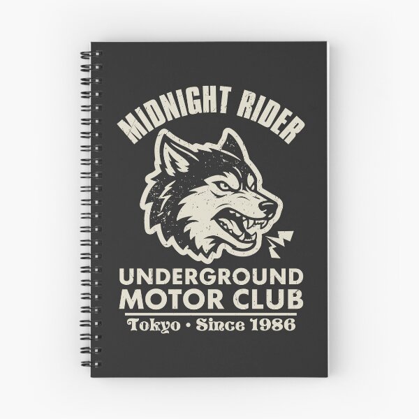Item preview, Midnight Rider Motor Club designed and sold by carvect-id.