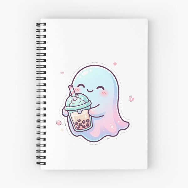 Item preview, Cute ghost bubble sticker  designed and sold by Trendykunnu.