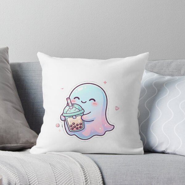 Item preview, Cute ghost bubble sticker  designed and sold by Trendykunnu.