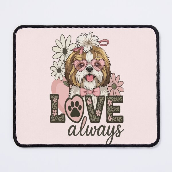 Item preview, Feeling Pawsome Shih Tzu | Cute Shih Tzu Dog Lover Gift | Kawaii Puppy Illustration designed and sold by PawsAndPallette .