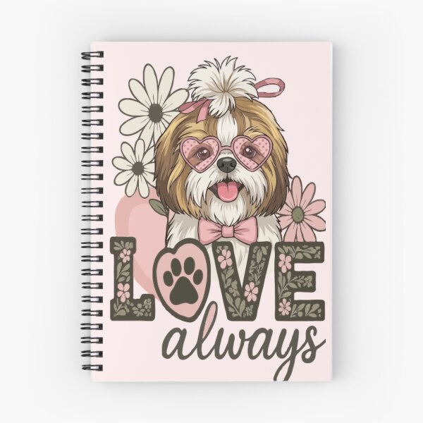 Item preview, Feeling Pawsome Shih Tzu | Cute Shih Tzu Dog Lover Gift | Kawaii Puppy Illustration designed and sold by PawsAndPallette .