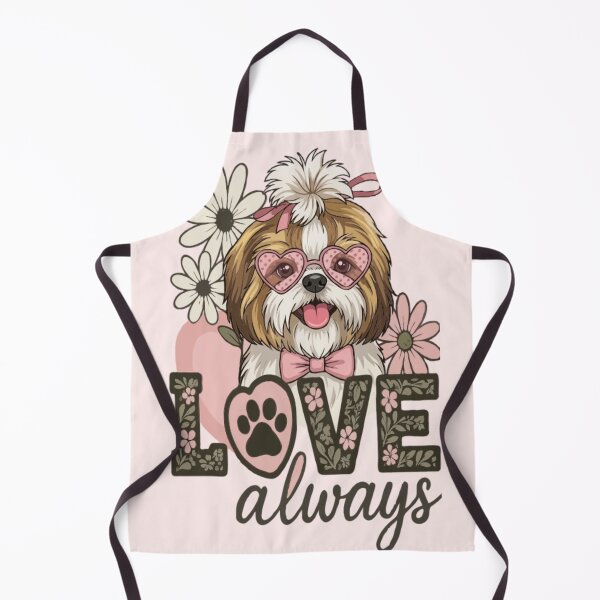Item preview, Feeling Pawsome Shih Tzu | Cute Shih Tzu Dog Lover Gift | Kawaii Puppy Illustration designed and sold by PawsAndPallette .