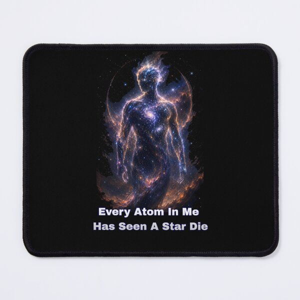 Item preview, Every Atom In Me Has Seen A Star Die - Cosmic Nebula Body Space Aesthetic designed and sold by GLITCH & SOUL.