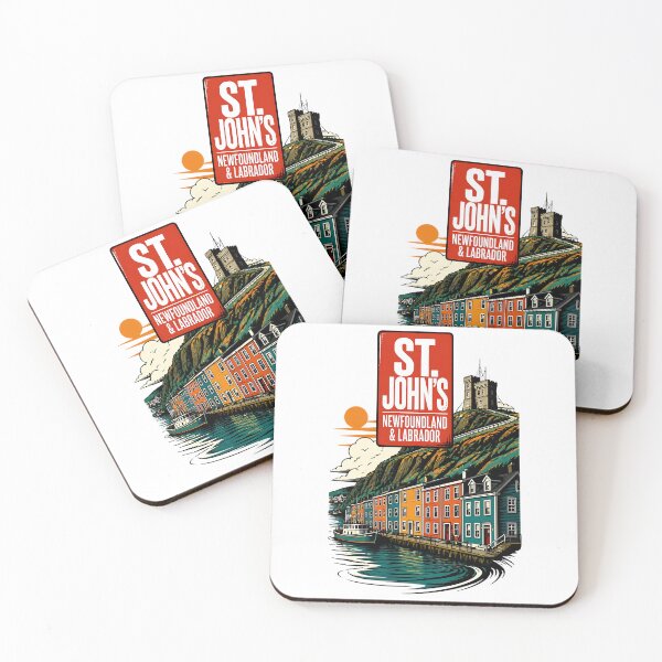 Item preview, St. John's, Newfoundland and Labrador Canada Vintage Travel Tourism Souvenir designed and sold by TravelersGems.