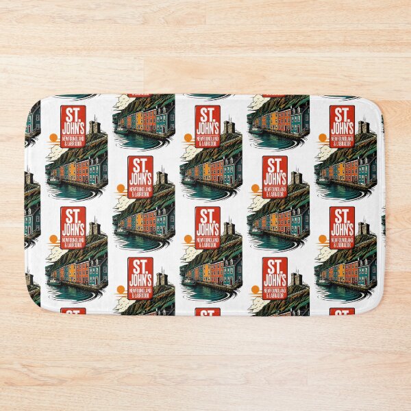 Item preview, St. John's, Newfoundland and Labrador Canada Vintage Travel Tourism Souvenir designed and sold by TravelersGems.