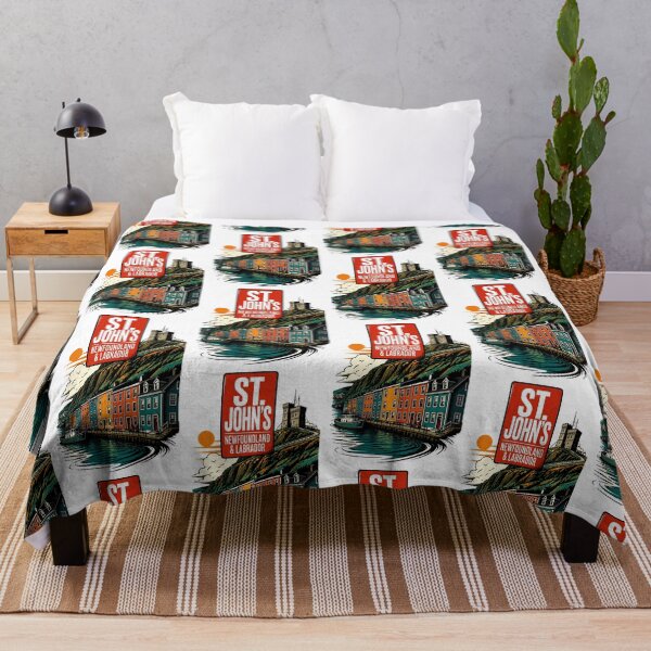 Item preview, St. John's, Newfoundland and Labrador Canada Vintage Travel Tourism Souvenir designed and sold by TravelersGems.