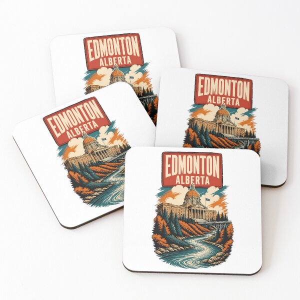 Item preview, Edmonton, Alberta Canada Vintage Travel Tourism Souvenir designed and sold by TravelersGems.