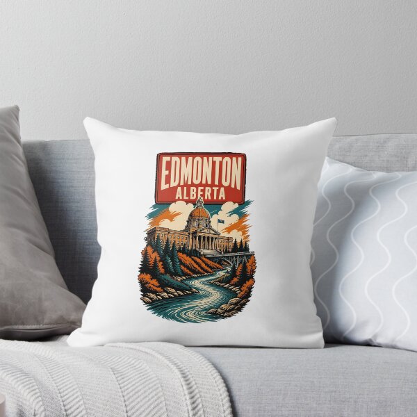Item preview, Edmonton, Alberta Canada Vintage Travel Tourism Souvenir designed and sold by TravelersGems.
