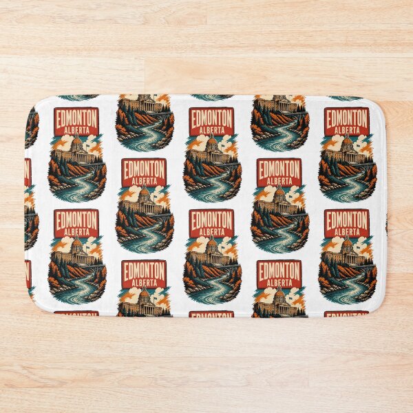 Item preview, Edmonton, Alberta Canada Vintage Travel Tourism Souvenir designed and sold by TravelersGems.