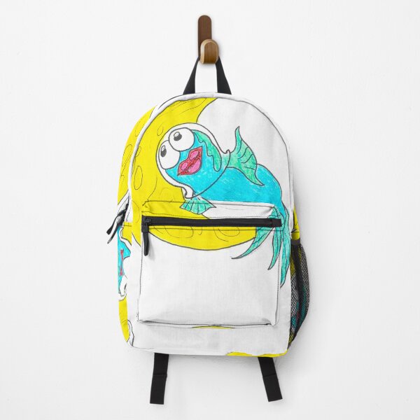 Item preview, Exploring Fish On a Space Mission Pencil Color Drawing designed and sold by BOKEbyTC.
