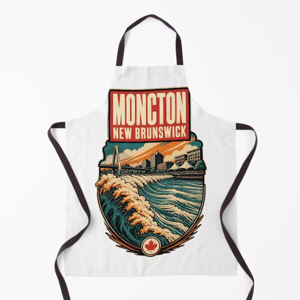 Item preview, Moncton, New Brunswick Canada Vintage Travel Tourism Souvenir designed and sold by TravelersGems.