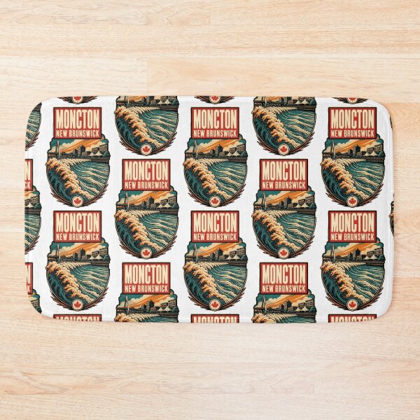 Item preview, Moncton, New Brunswick Canada Vintage Travel Tourism Souvenir designed and sold by TravelersGems.