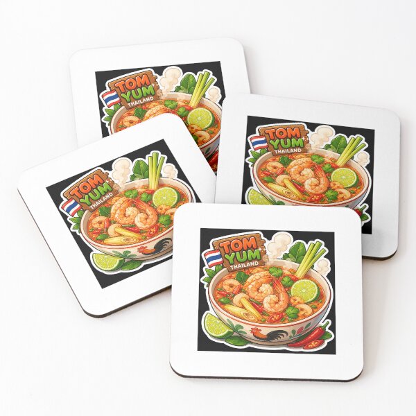 Item preview, Tom Yum Soup Sticker | Spicy Thai Food | Thailand Street Food` designed and sold by Chinnibujji.