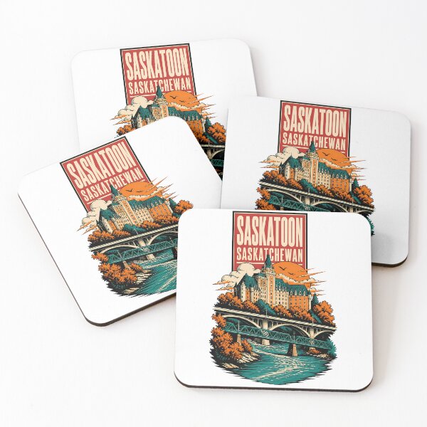 Item preview, Saskatoon, Saskatchewan Canada Vintage Travel Tourism Souvenir designed and sold by TravelersGems.