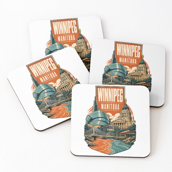 Item preview, Winnipeg, Manitoba Canada Vintage Travel Tourism Souvenir designed and sold by TravelersGems.