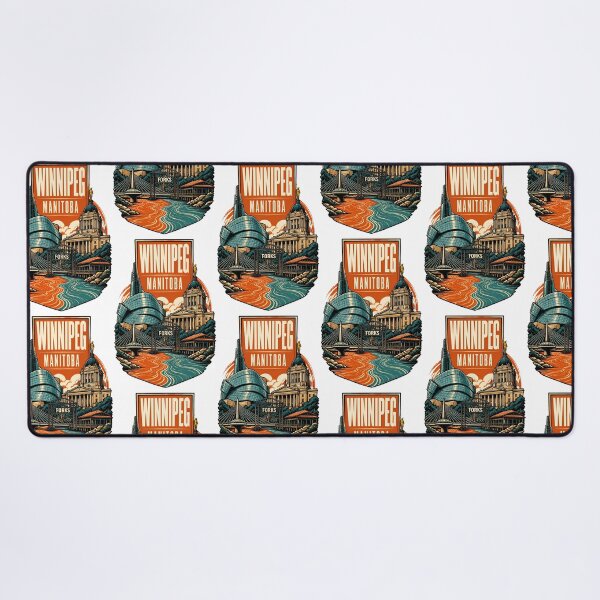Item preview, Winnipeg, Manitoba Canada Vintage Travel Tourism Souvenir designed and sold by TravelersGems.