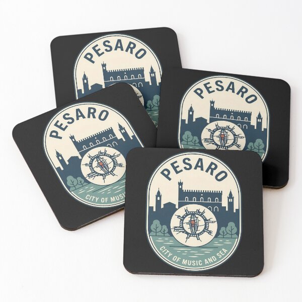 Item preview, Pesaro Italy City of Music Vintage Travel Emblem designed and sold by k3rstman1.