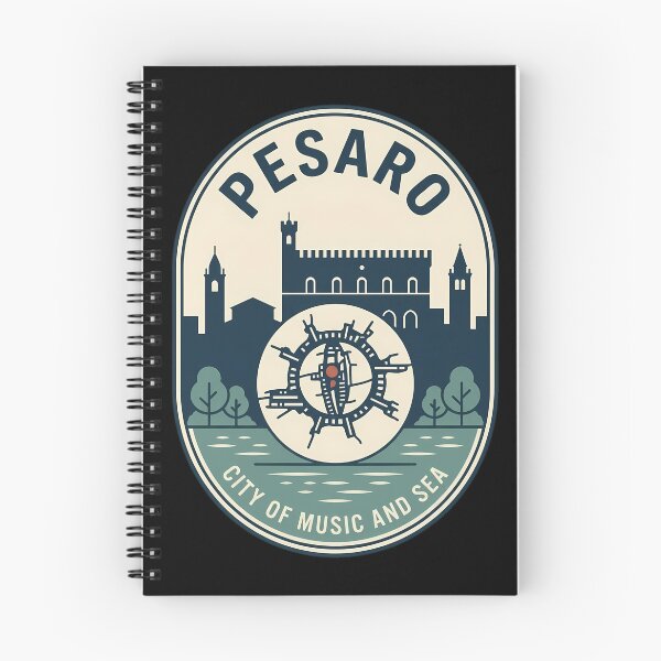 Item preview, Pesaro Italy City of Music Vintage Travel Emblem designed and sold by k3rstman1.