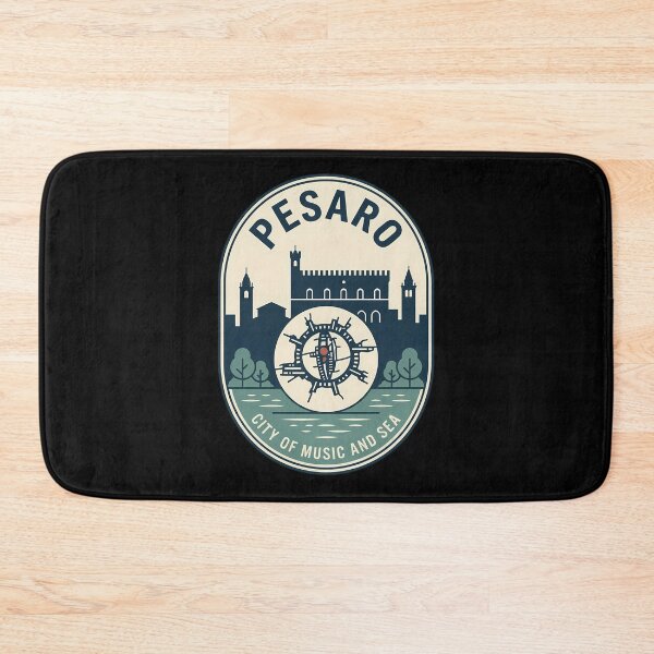 Item preview, Pesaro Italy City of Music Vintage Travel Emblem designed and sold by k3rstman1.