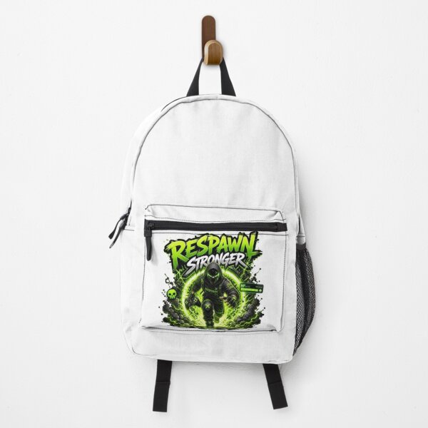 Item preview, RESPAWN STRONGER Gaming Sticker | Neon Esports Gamer Design designed and sold by Stylestickers55.